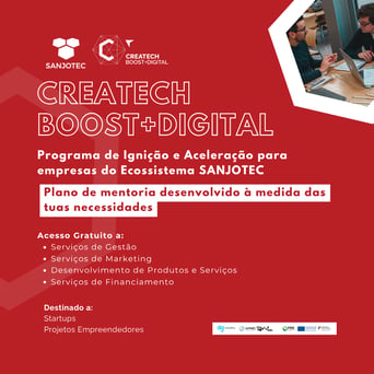 Createch boost+ digital, mentoria